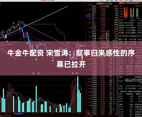 牛金牛配资 宋雪涛：叙事归来感性的序幕已拉开