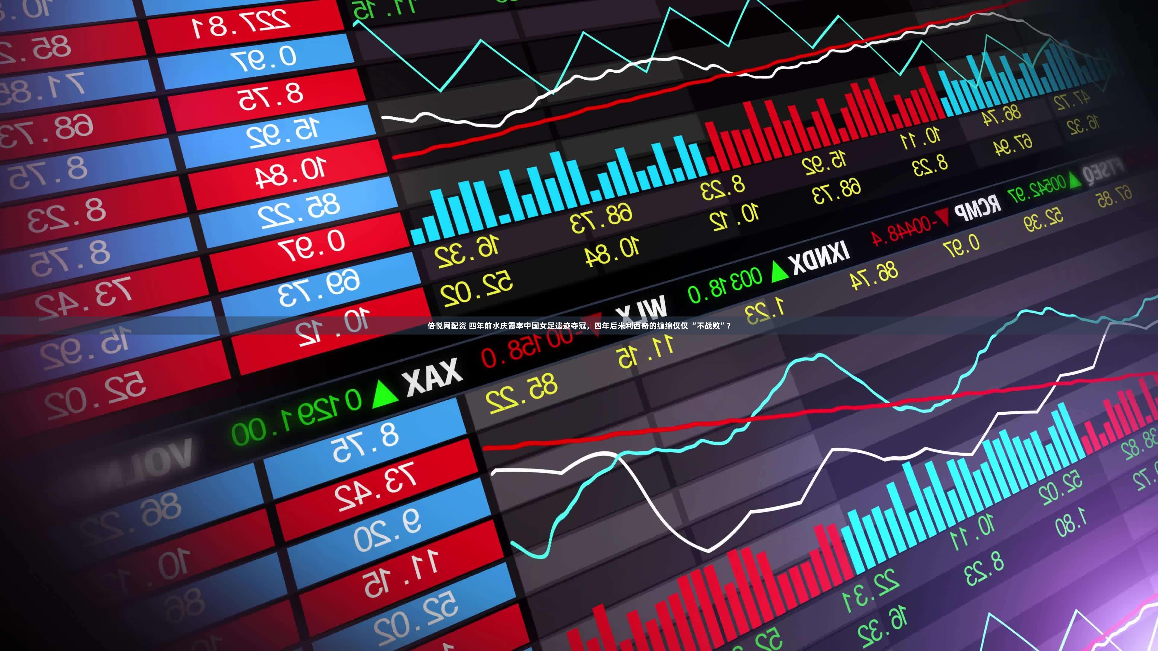 倍悦网配资 四年前水庆霞率中国女足遗迹夺冠，四年后米利西奇的缠绵仅仅 “不战败”？